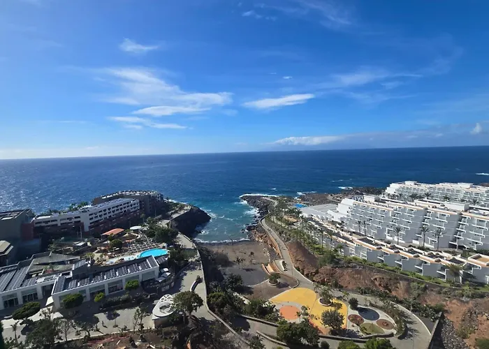 Elegant Beachfront With Balcony & Ocean View In Playa Paraiso Appartement Costa Adeje (Tenerife)